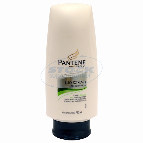 Acondicionador Pantene Liso Extremo Supermercados Stock