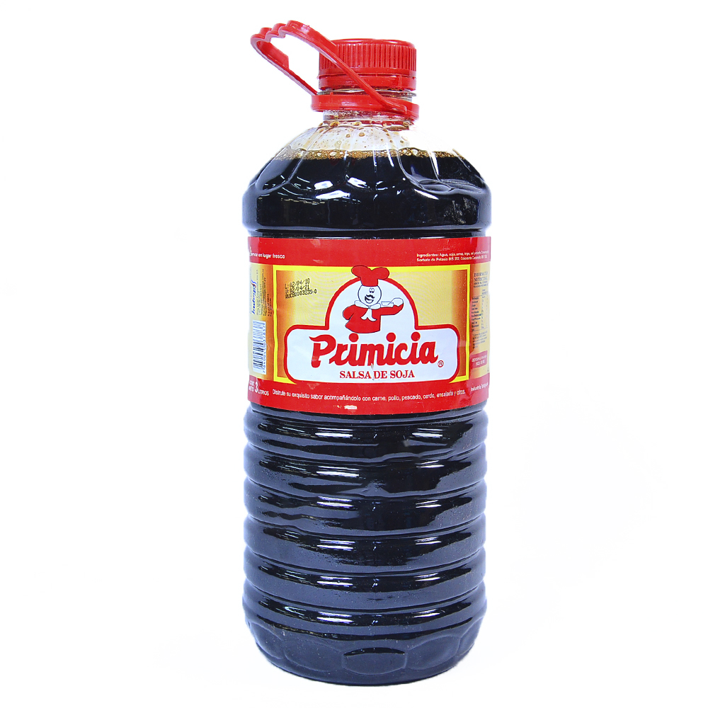 SALSA DE SOJA 3LT PRIMICIA BOT . Supermercados Stock Delivery Gs 10.000