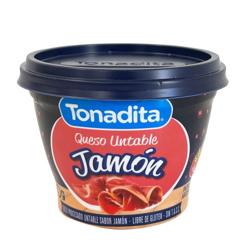 Queso Untable Sabor Jamon Tonadita Gr Supermercados Stock