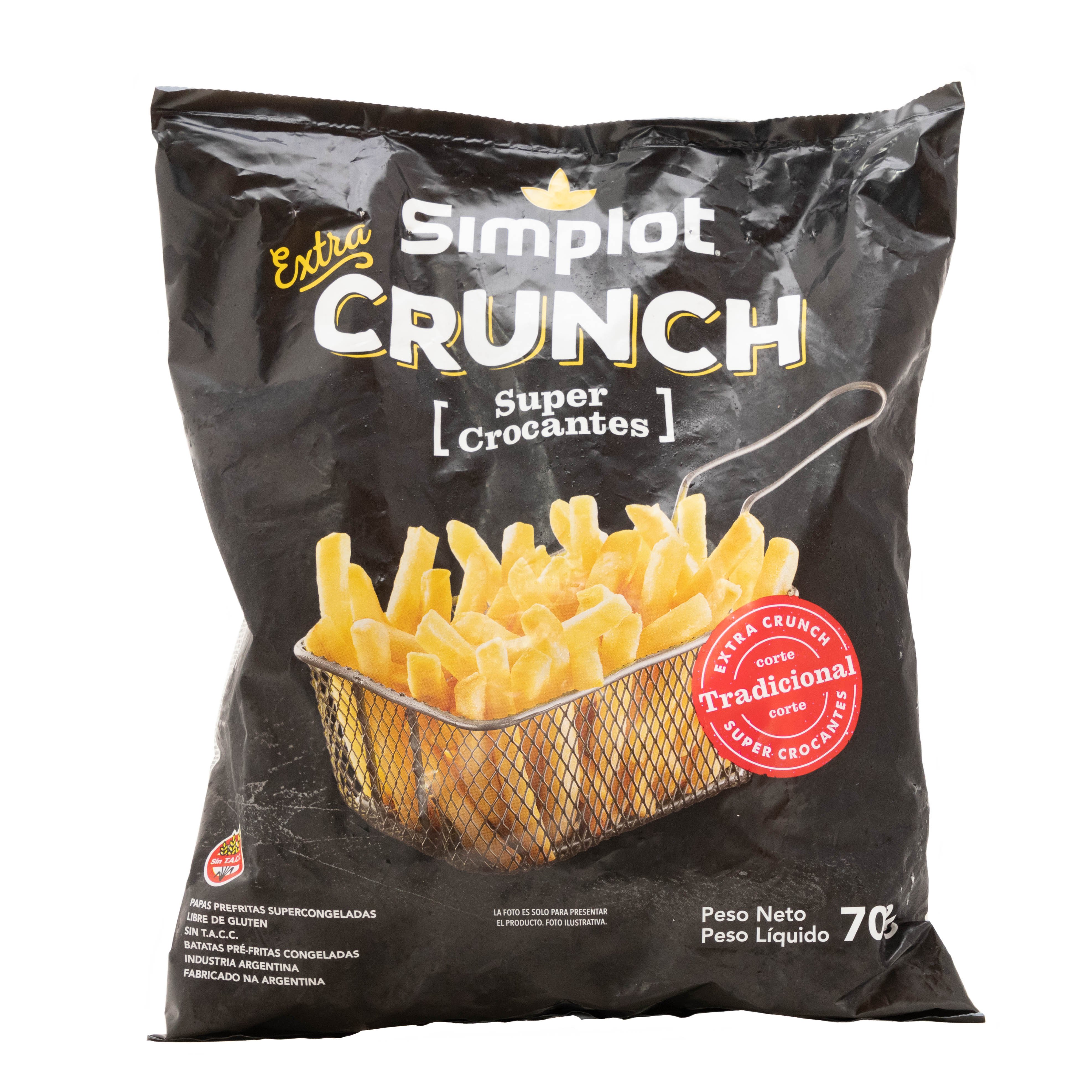 PAPAS FRITAS SUP CROC CONG SIMPLOT 700GR Supermercados Stock