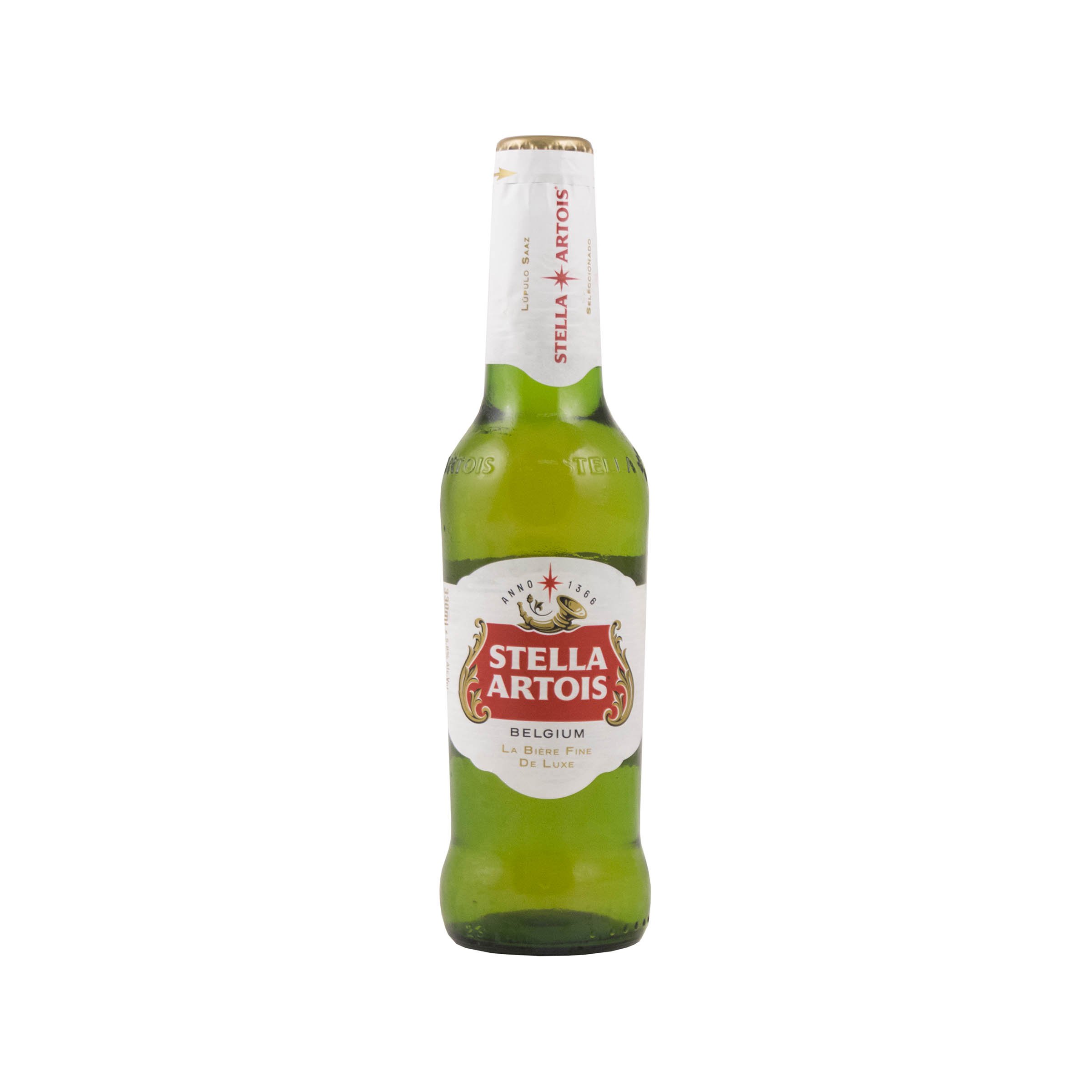 CERVEZA PREMIUM LAGER STELLA ARTOIS 330M Supermercados Stock